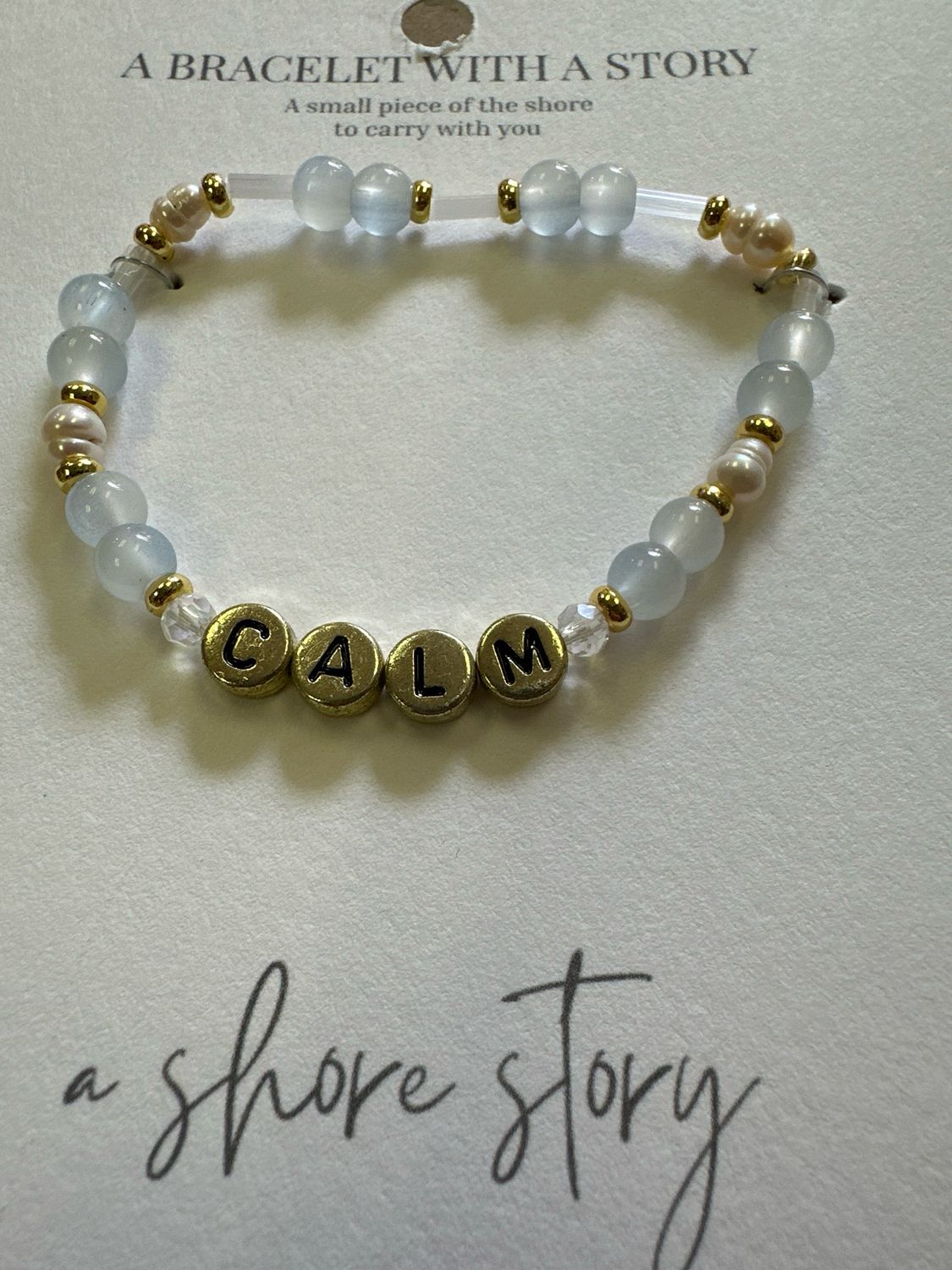 Shore Story Bracelet - Calm (includes free gift pouch)