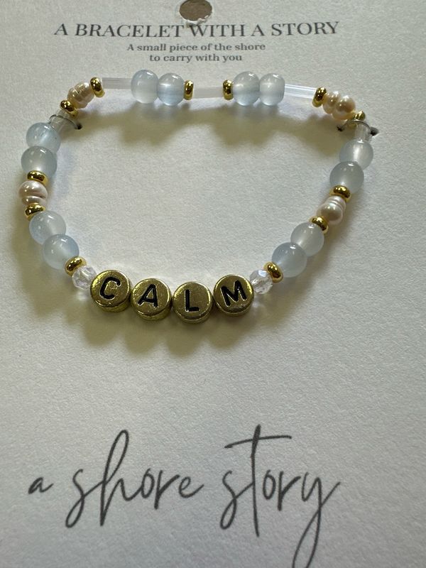 Shore Story Bracelet - Calm (includes free gift pouch)