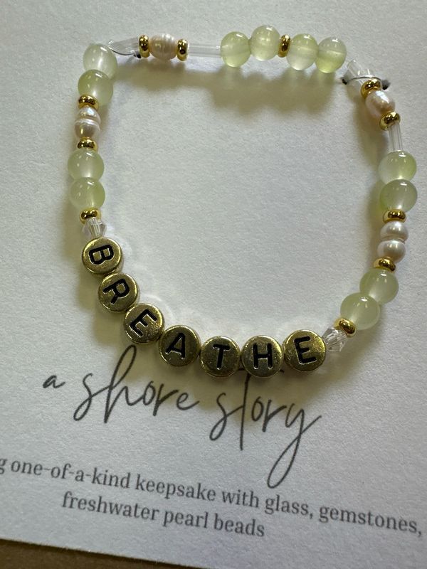 Shore Story Bracelet - Breathe (includes free gift pouch)