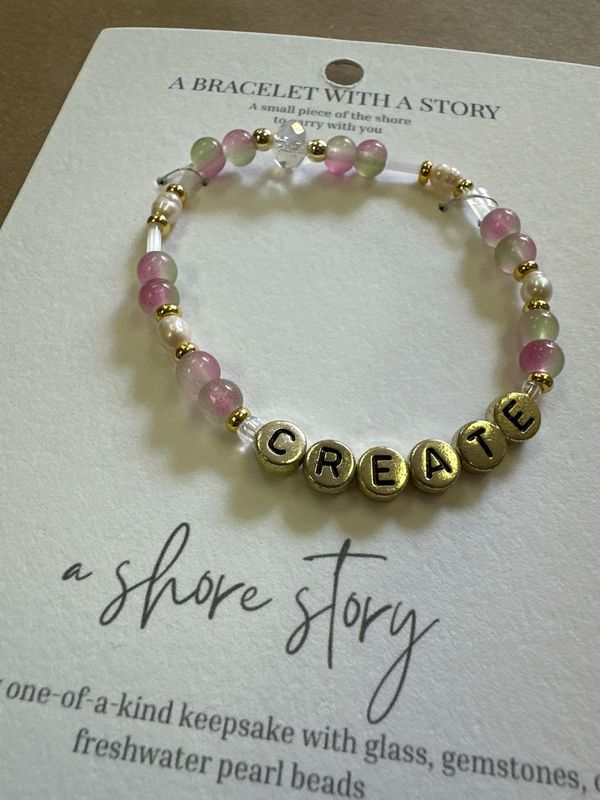 Shore Story Bracelet - Create (includes free gift pouch)