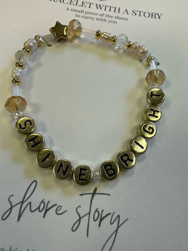 Shore Story Bracelet - Shine Bright (includes free gift pouch)