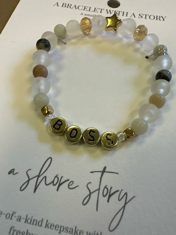 Shore Story Bracelet - Boss (includes free gift pouch)