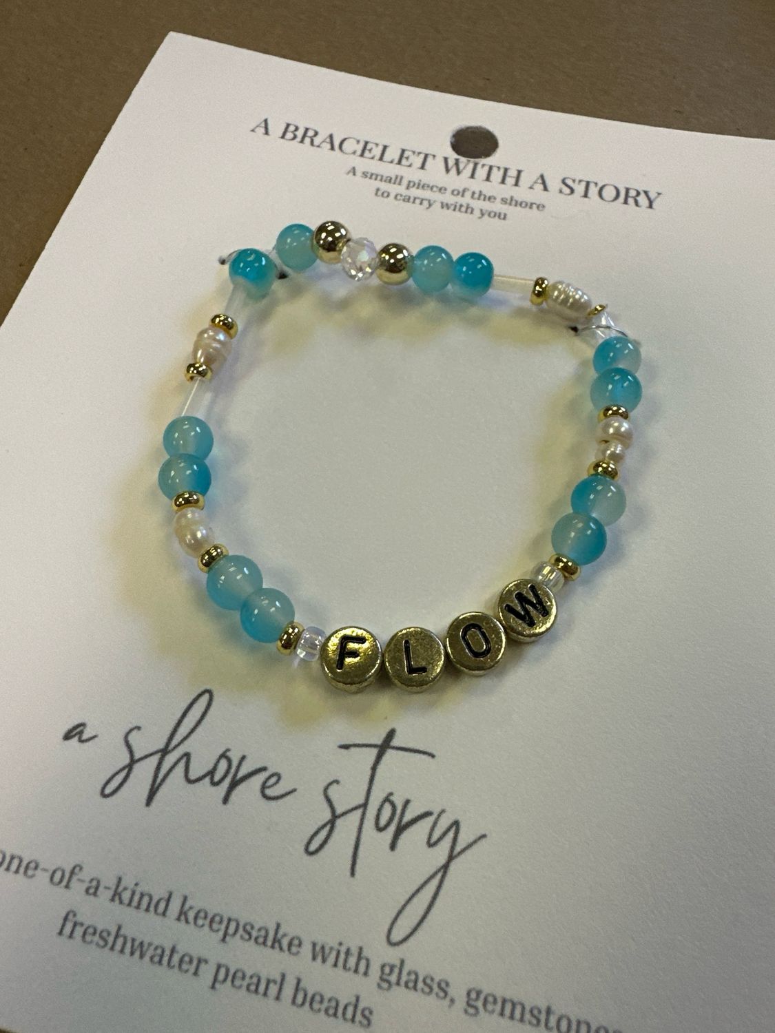 Shore Story Bracelet - Flow (includes free gift pouch)