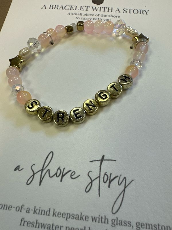 Shore Story Bracelet - Strength (includes free gift pouch)