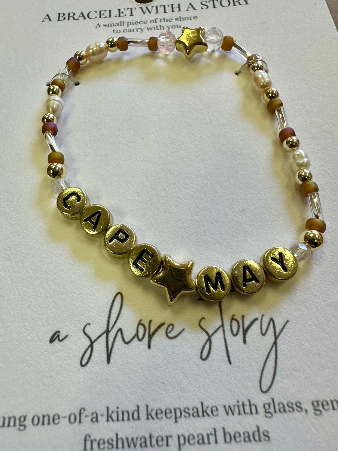Shore Story Bracelet - Cape May (includes free gift pouch)