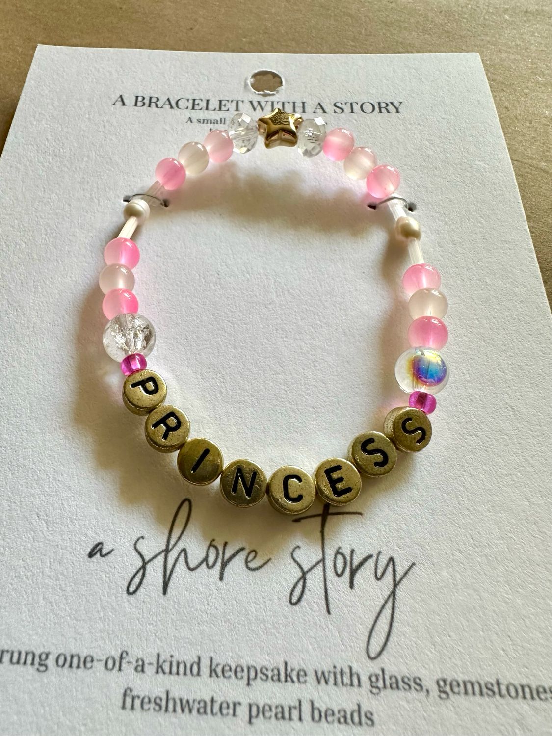Shore Story Bracelet - Princess (includes free gift pouch)