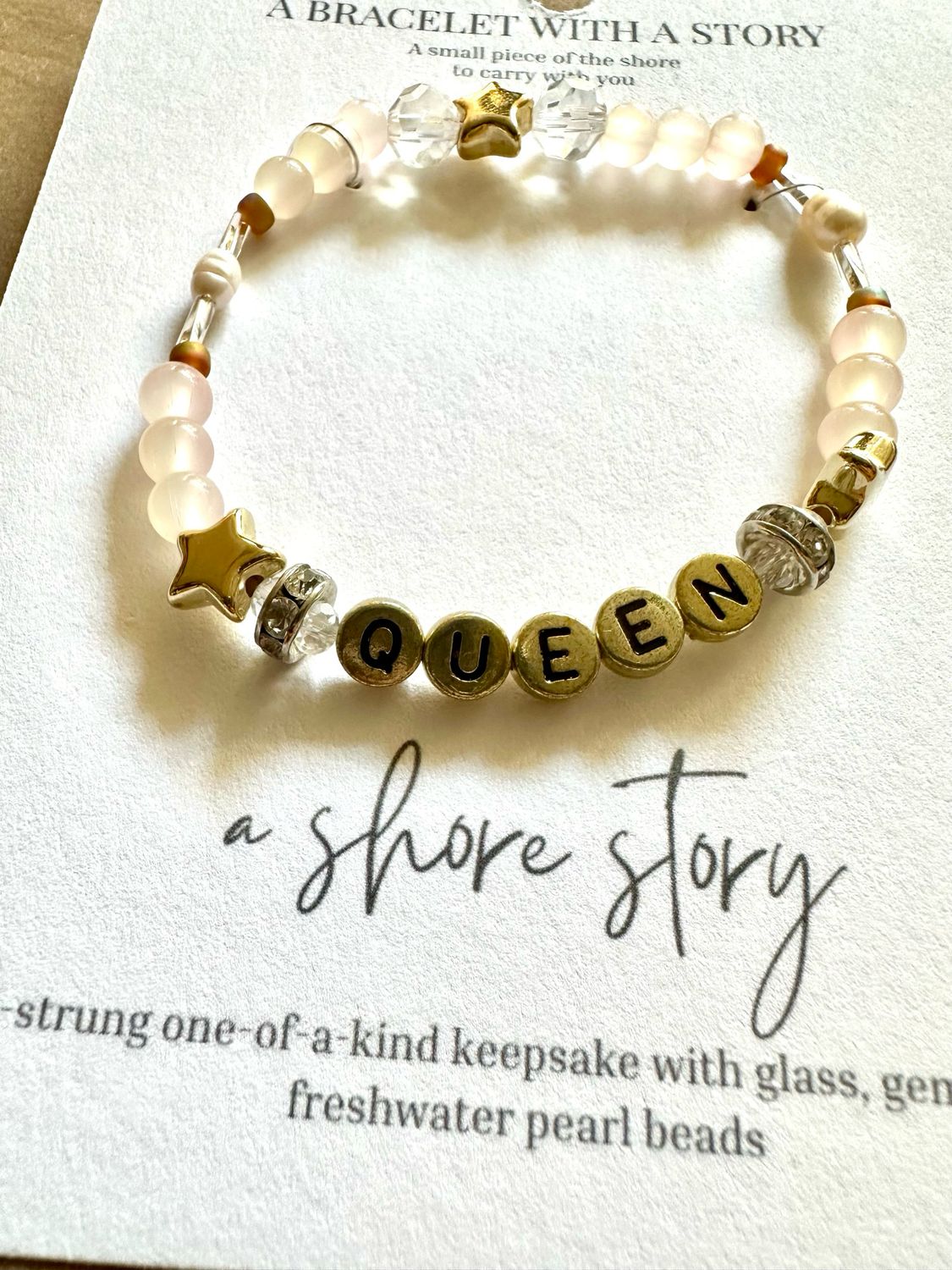 Shore Story Bracelet - Queen (includes free gift pouch)
