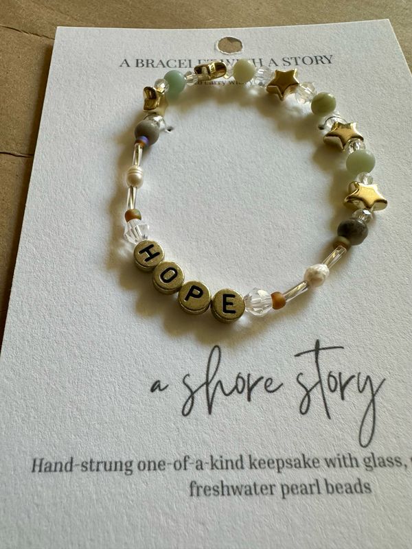 Shore Story Bracelet - Hope (includes free gift pouch)