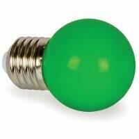 ​Spherical lamp E27 1.3Watt Led Green VK / 05064 / GR.