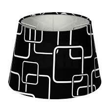 Fabric table lamp hat