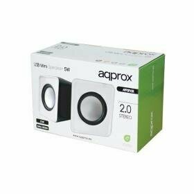 Ηχείο 2.0 Ch APPSPX1W ΜΙΝΙ Portable White Approx