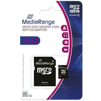 ​MicroSDHD+ adapter mediarange 16GB​