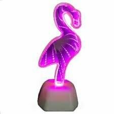 Φλαμίνγκο Ροζ με 3D Φωτισμό LED