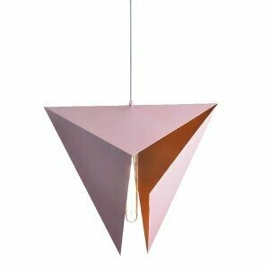 ​Metal Pendant Lamp With Geometric Shape Hat 1xE27 ACA Decor.