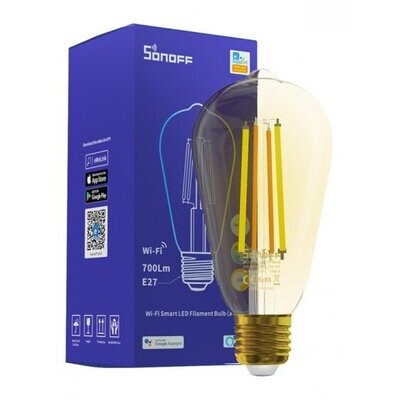 ​SONOFF Smart λάμπα LED Filament B02-F-ST64, Wi-Fi, 7W, E27, 1800K-5000K