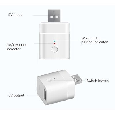 ​SONOFF Smart USB adapter Micro, 5V, Wireless