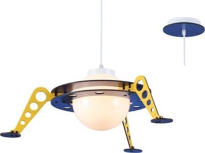 ​Hanging single light spaceship nasa Aca decor.