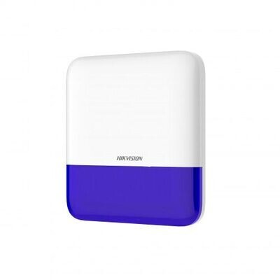 ​Ασύρματη εξωτερική σειρήνα μπλε χρώματος Hkvision DS-PS1-E-WE Blue.