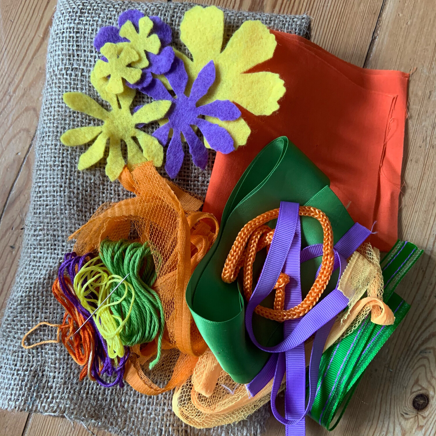 Fabric Bunting Reclaimed Materials Pack Fabric Bunting Reclaimed Materials Pack