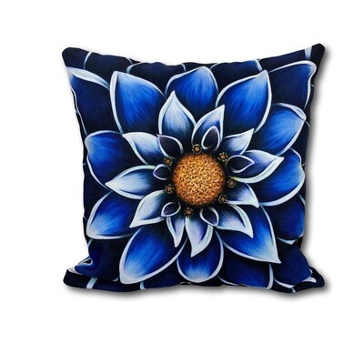 Into The Blue Pillow Cover (18" x 18")