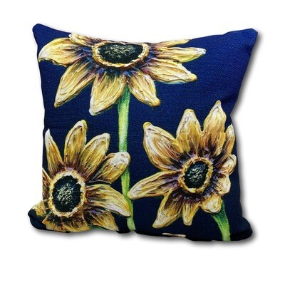 Autumn Sunflowers Pillow Cover (18" x 18") Autumn Sunflowers Pillow Cover (18" x 18")