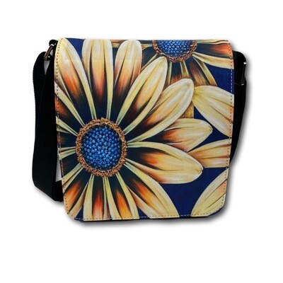Happy Daisies Small Flap Messenger