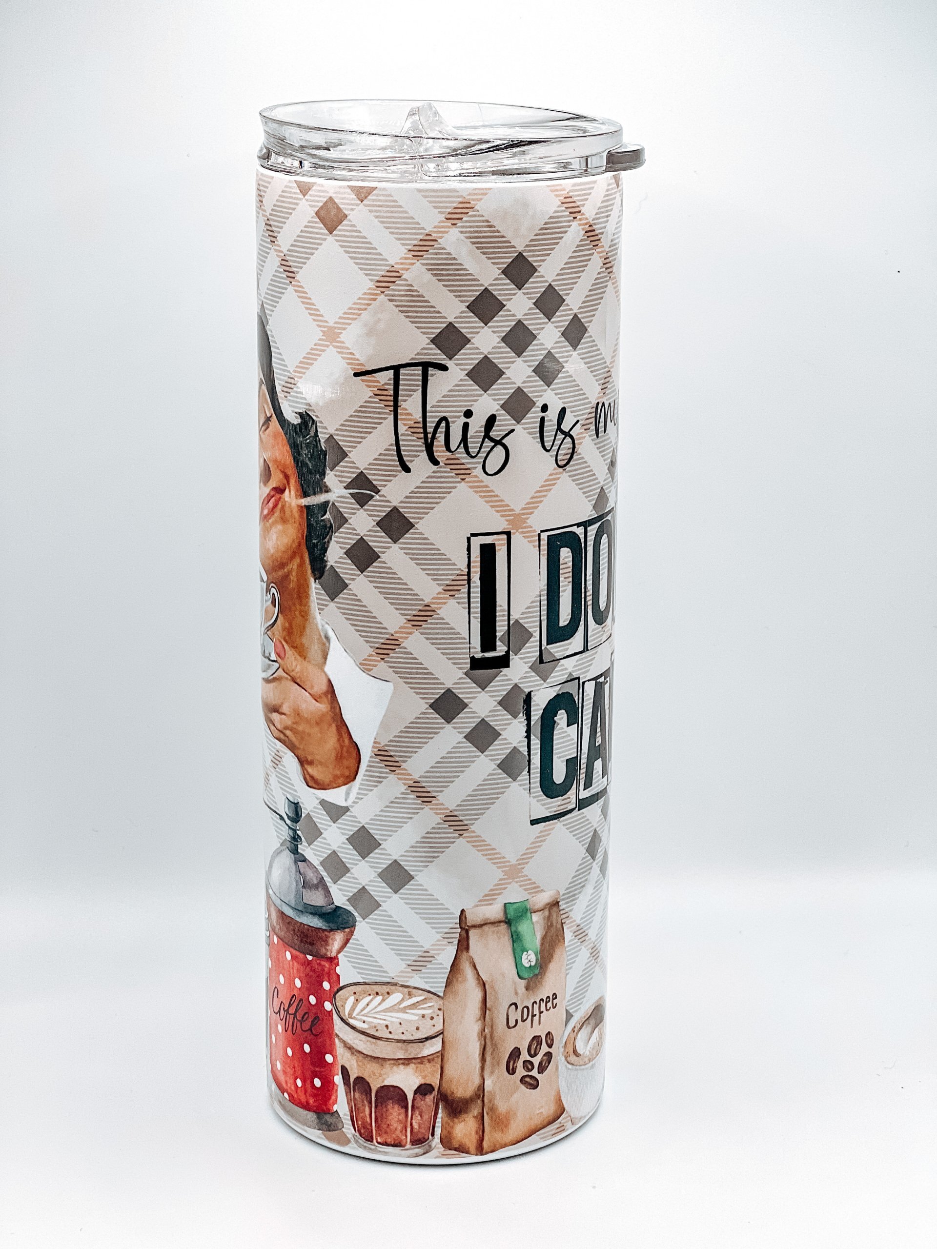 This is my cup of I don't care - Retro Housewife Tumbler