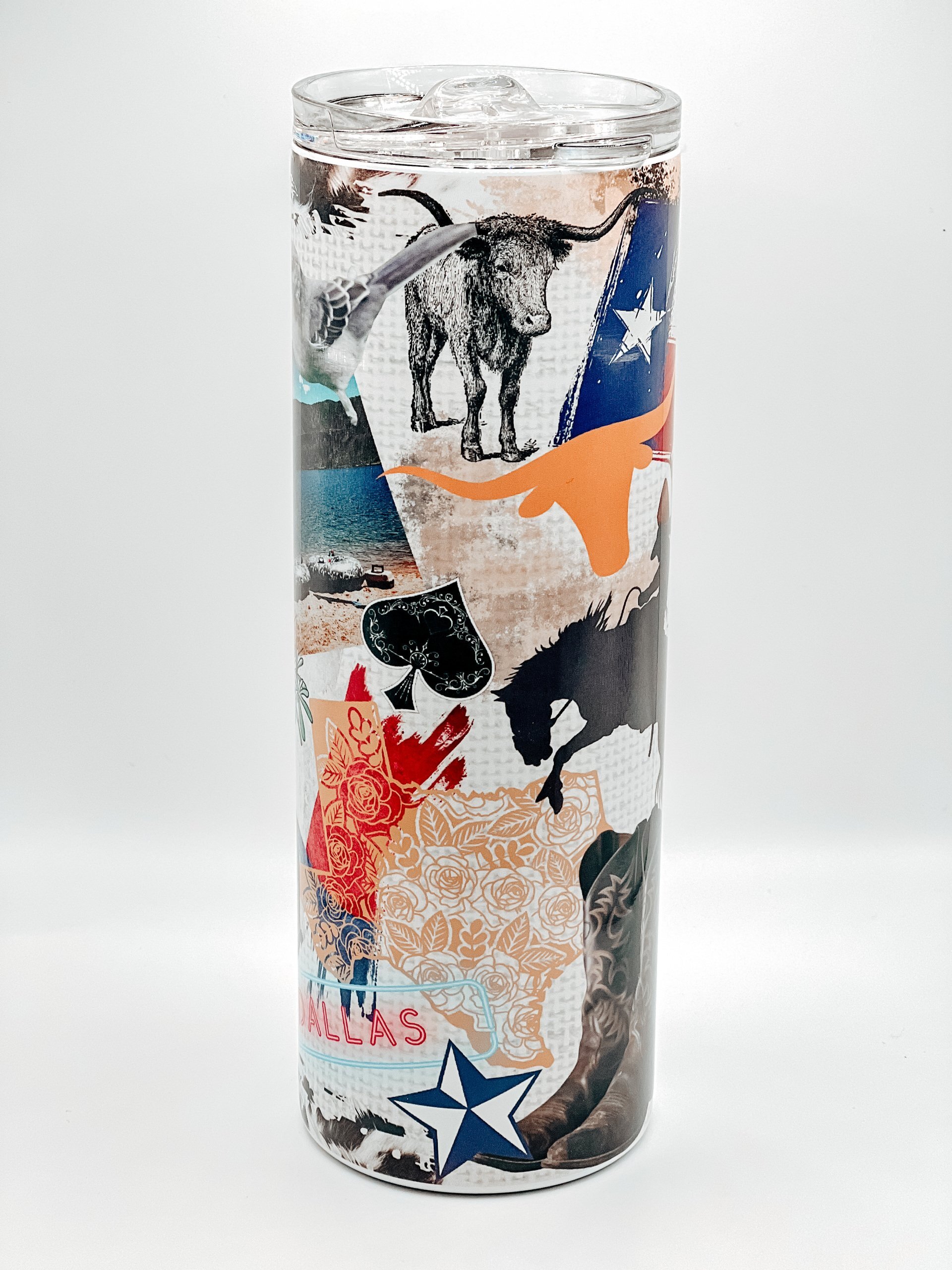 God Bless Texas Tumbler