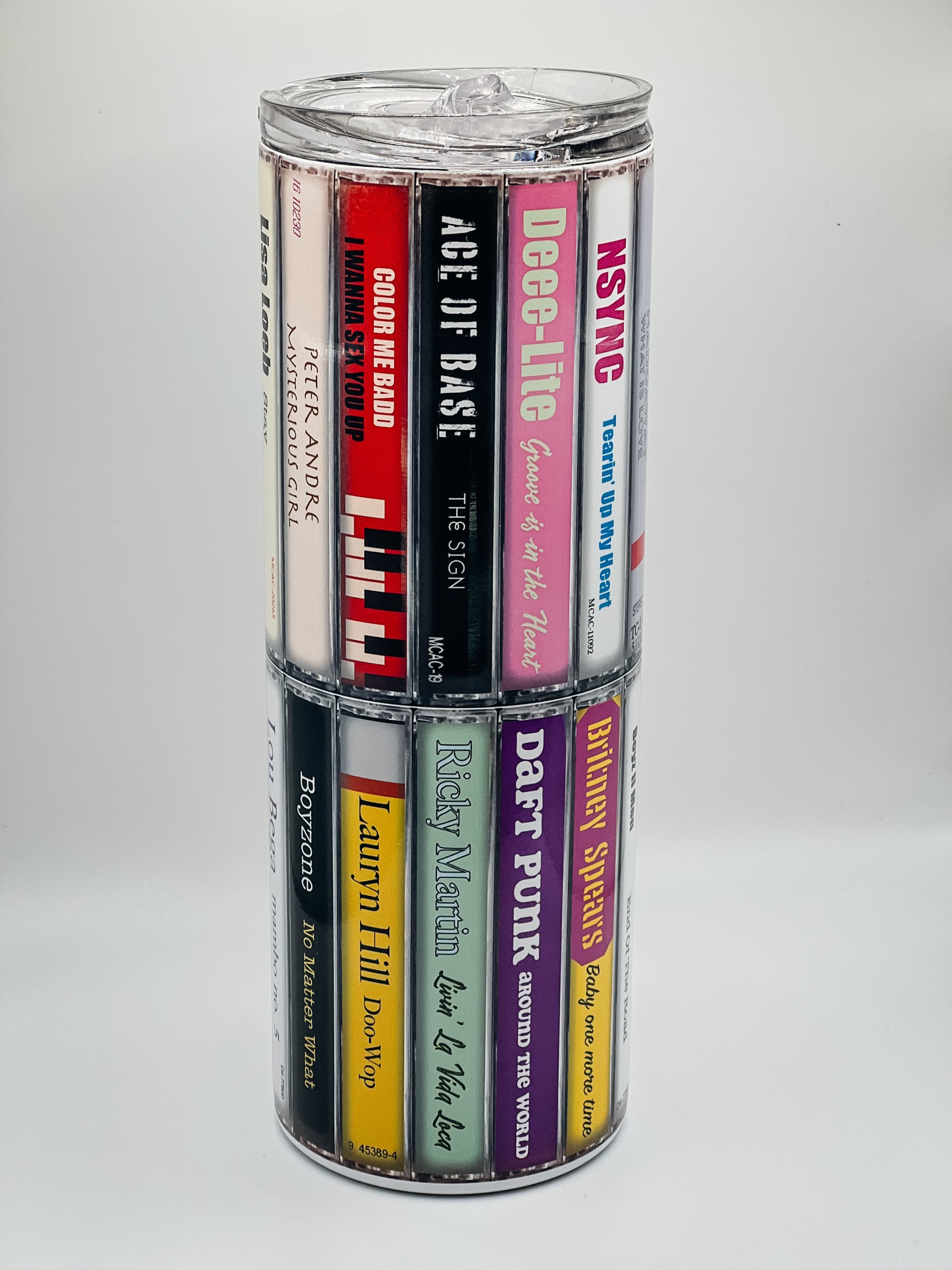 90's Pop Music/R&B Cassette Tapes Tumbler
