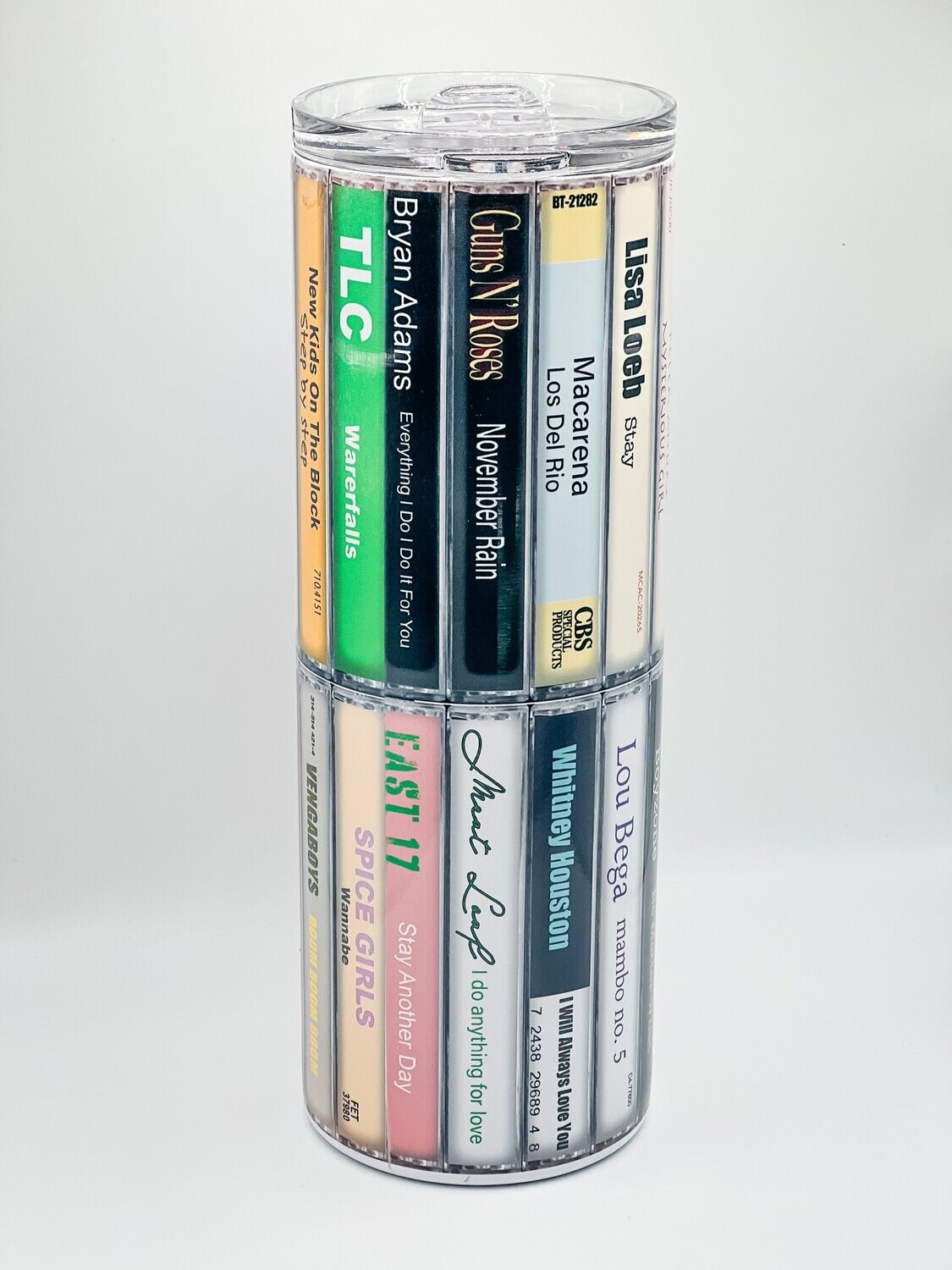 90's Pop Music/R&B Cassette Tapes Tumbler