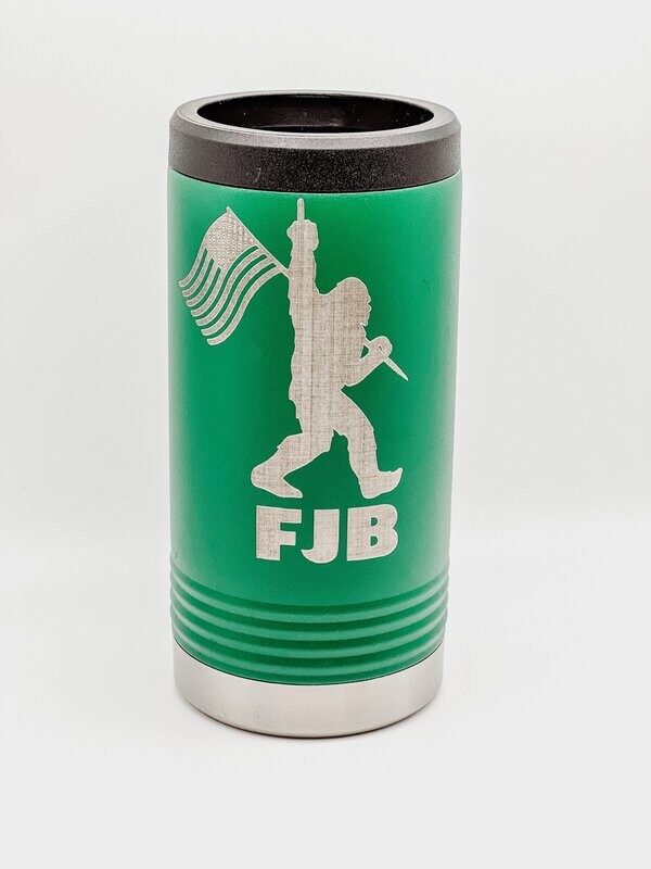 Bigfoot FJB flag Skinny Can Cooler