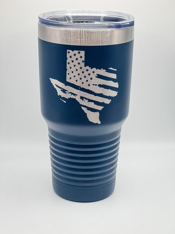 Texas American Flag