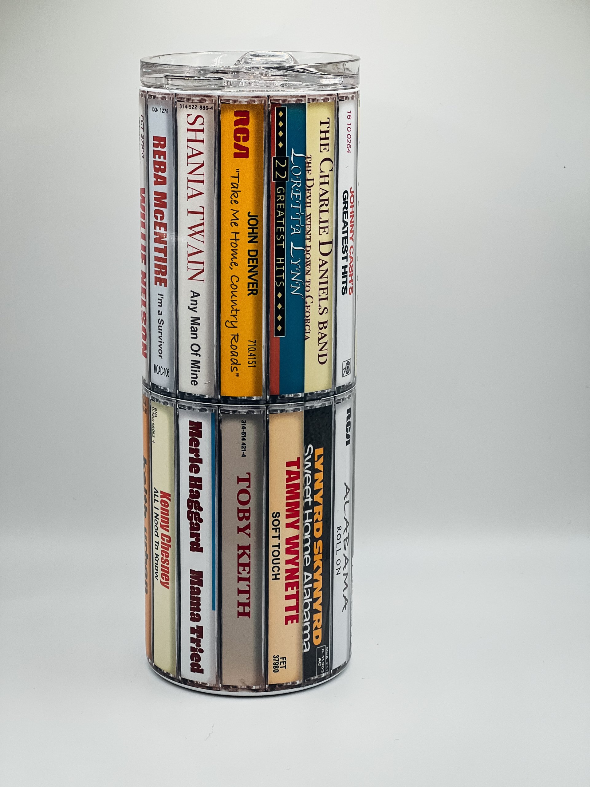 80's Country Cassette Tape Tumbler
