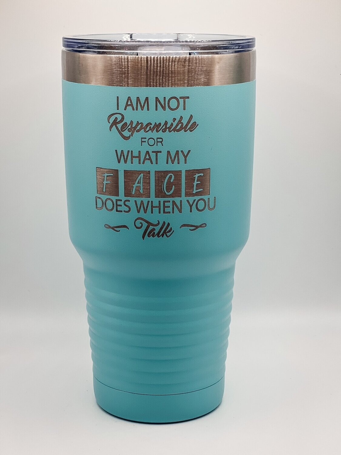 I am not responsible for what my face does when you talk