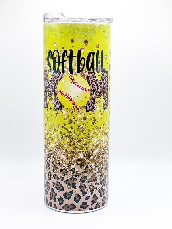 Softball Mom Tumbler