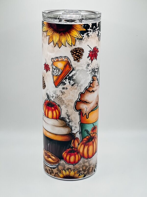 Pumpkin everything Tumbler