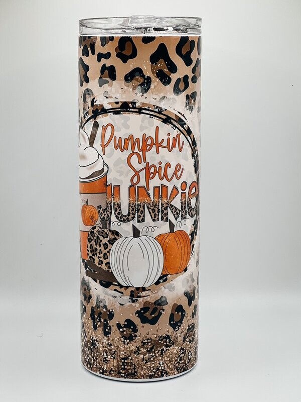 Pumpkin Spice Junkie Tumbler