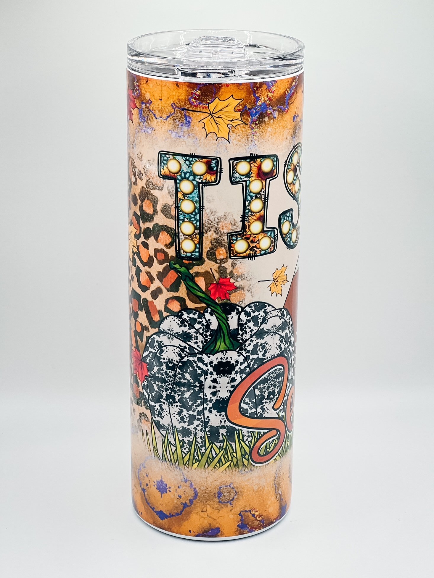 Tis' the season - Fall football Tumbler