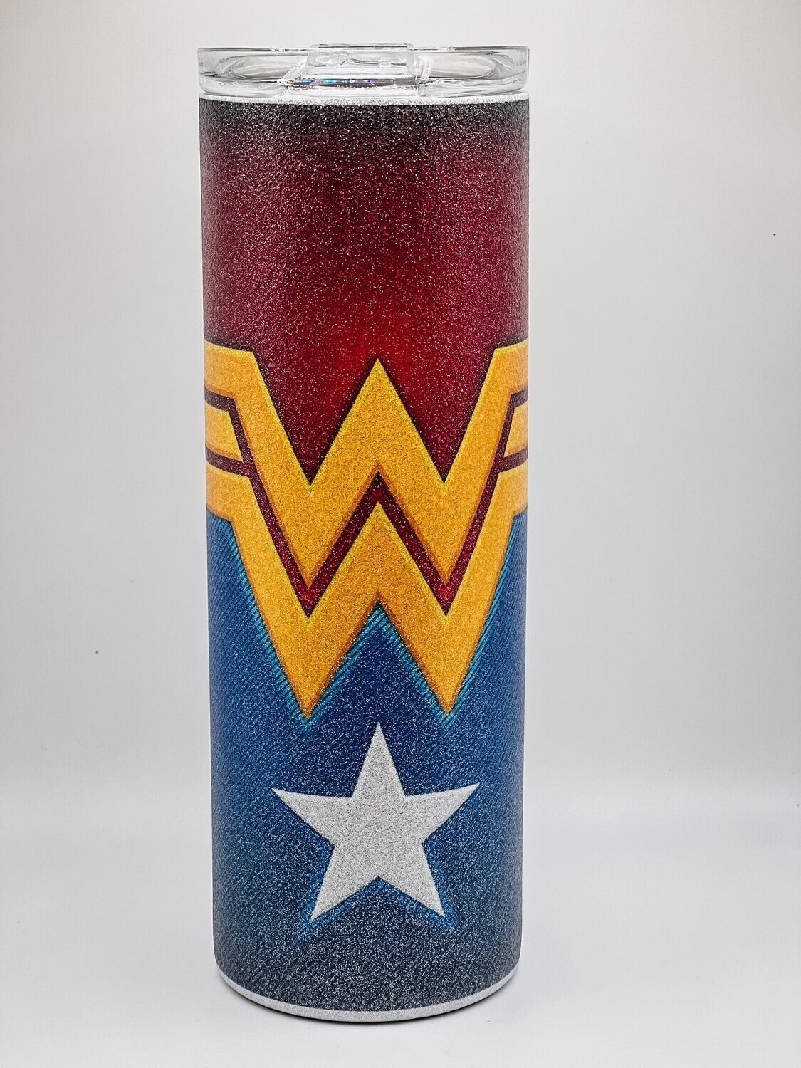 Wonder Woman - White Glitter