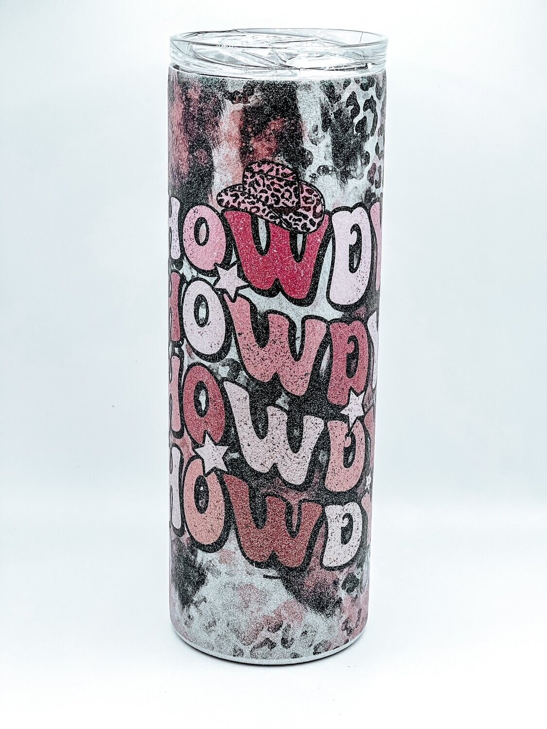 Howdy -  White glitter