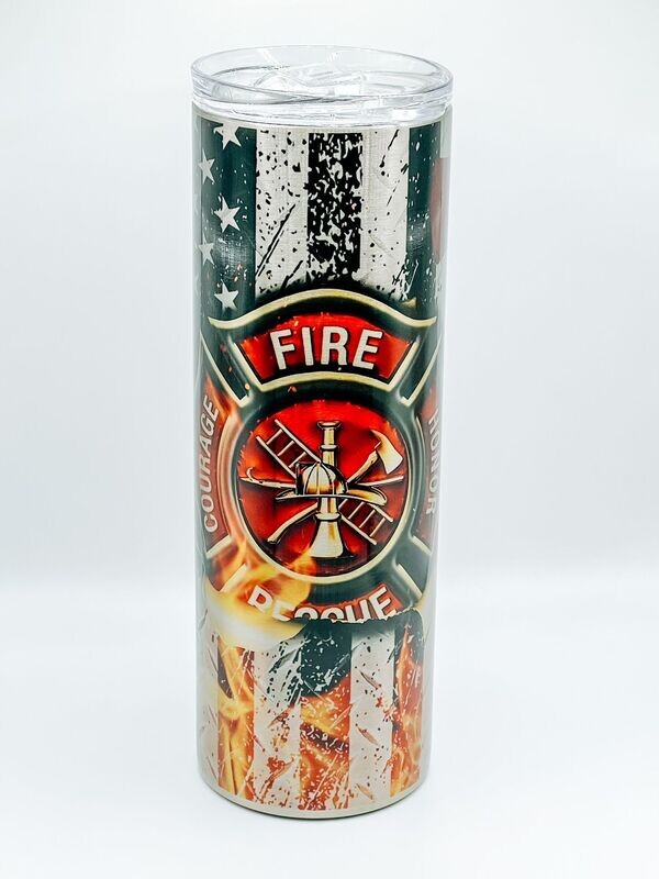 Fire Rescue Tumbler
