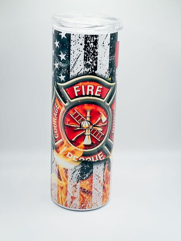 Fire Rescue Tumbler