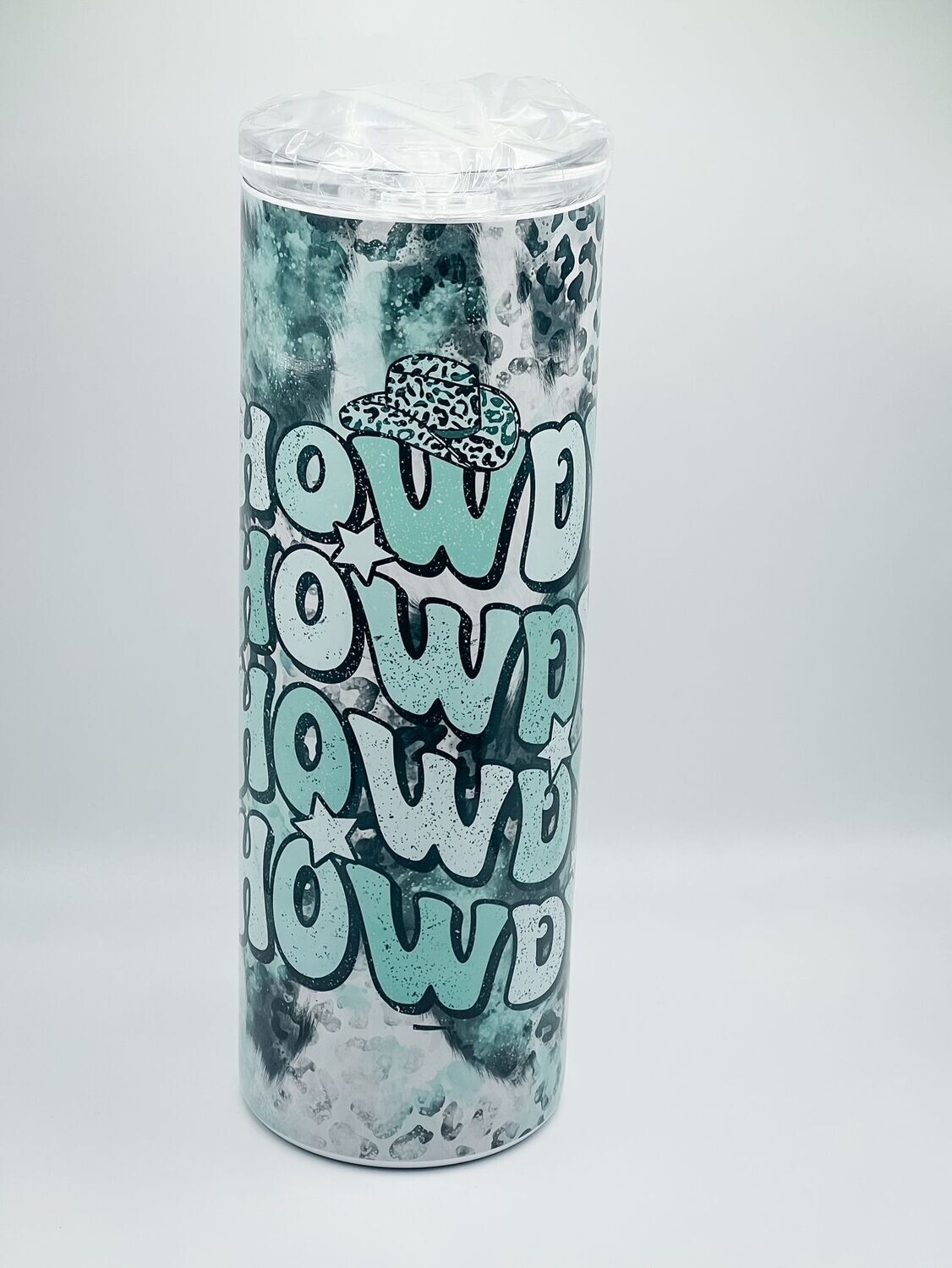 Howdy - Teal Tumbler