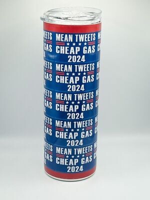 Mean tweets cheap gas 2024 Tumbler