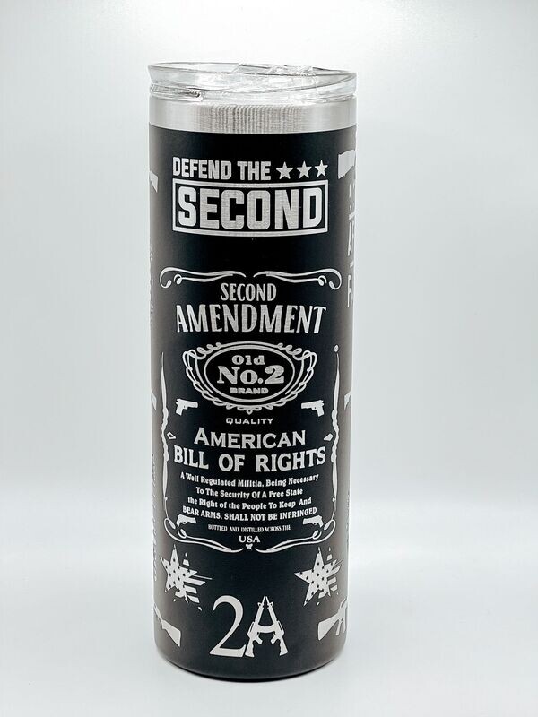 2nd Amendment Full Wrap Tumbler