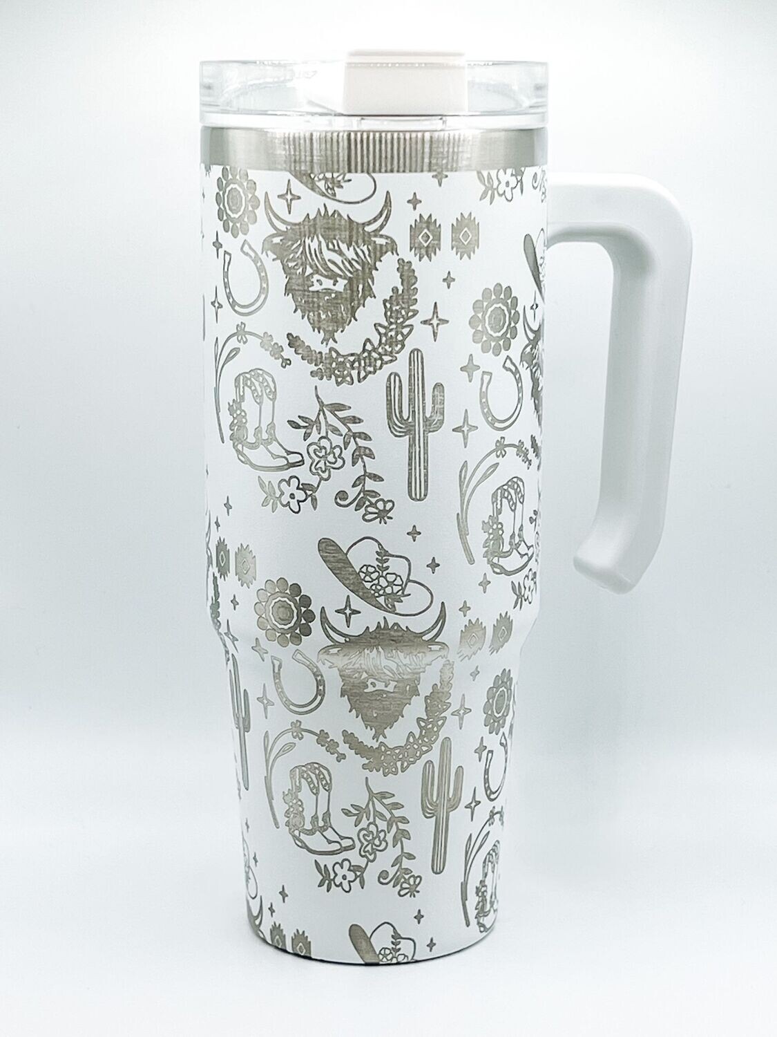 Highland Cow print full wrap