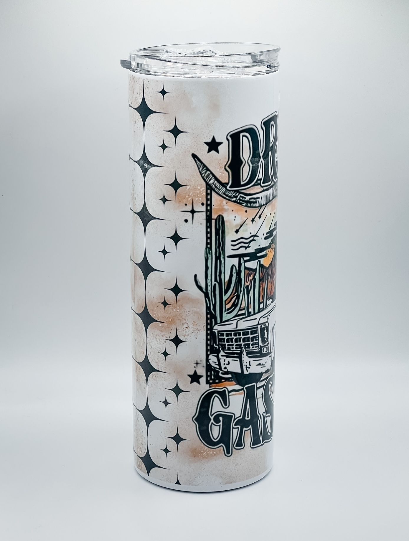 Runs on Dreams and Gasoline Tumbler
