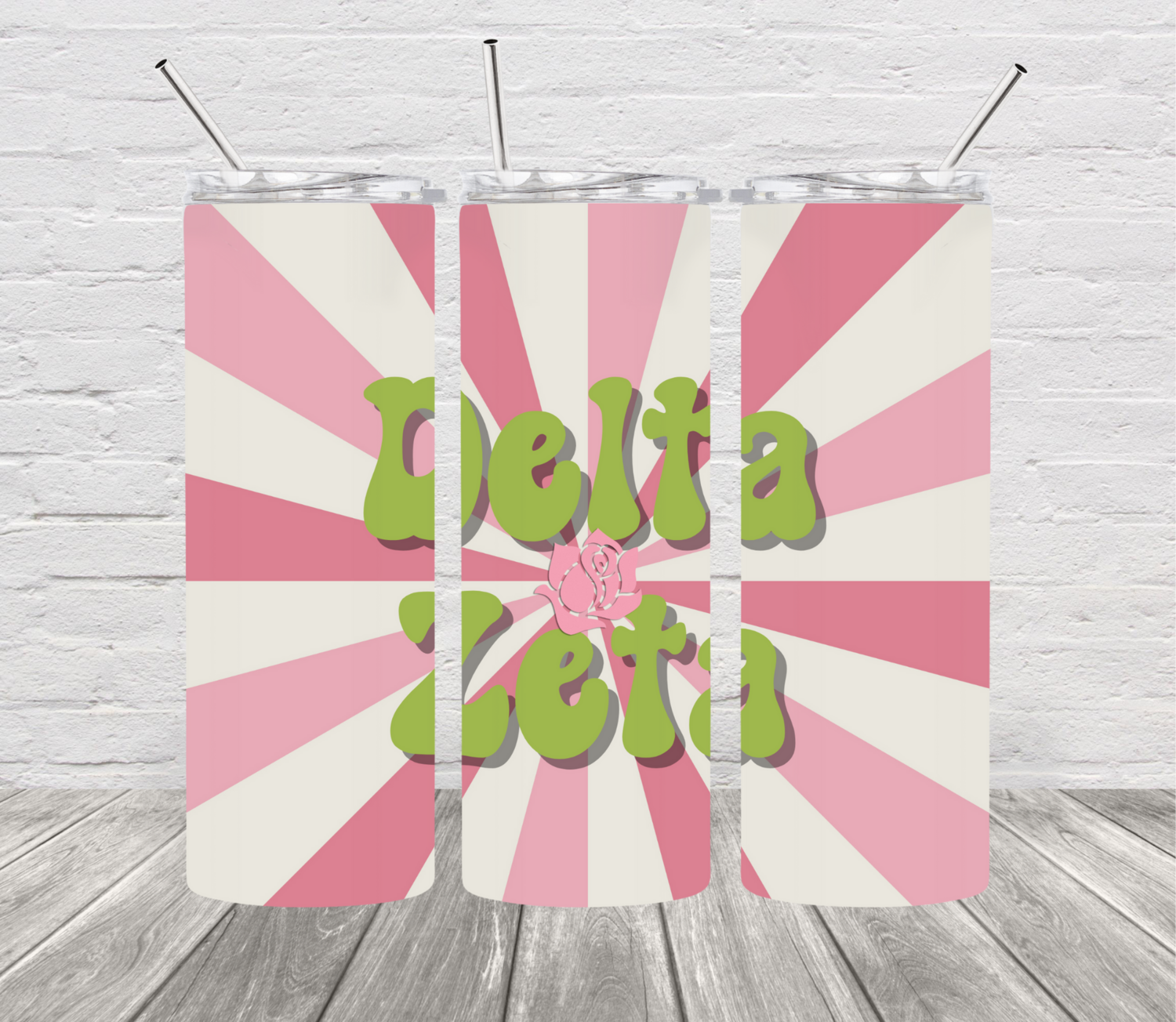 Delta Zeta burst Tumbler