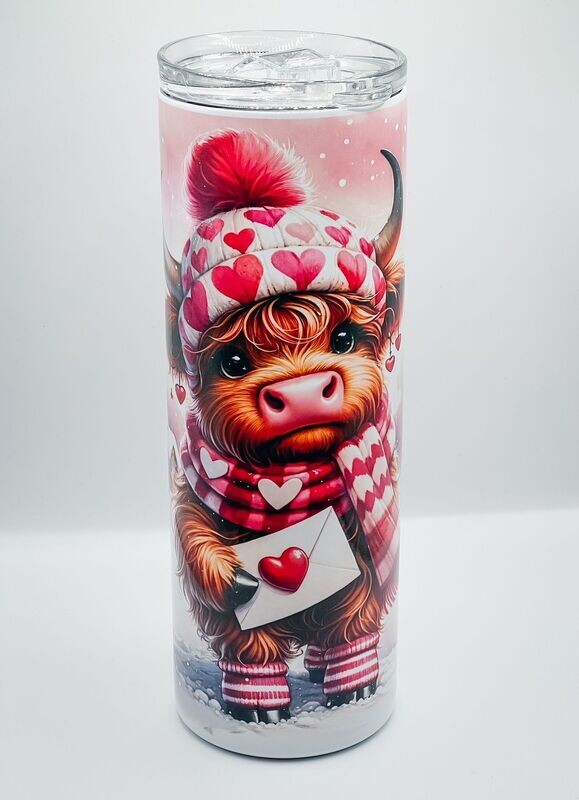 Highland Cow Heart Mail