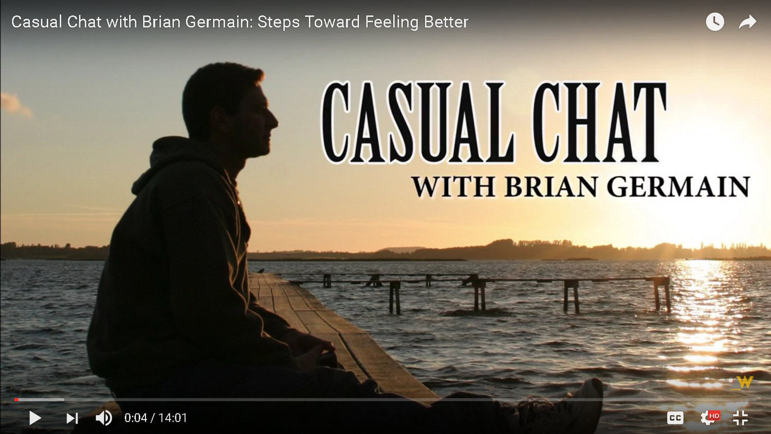 Casual Chat LIVE with Brian Germain -a show about fear, bravery and love- PLAYLIST